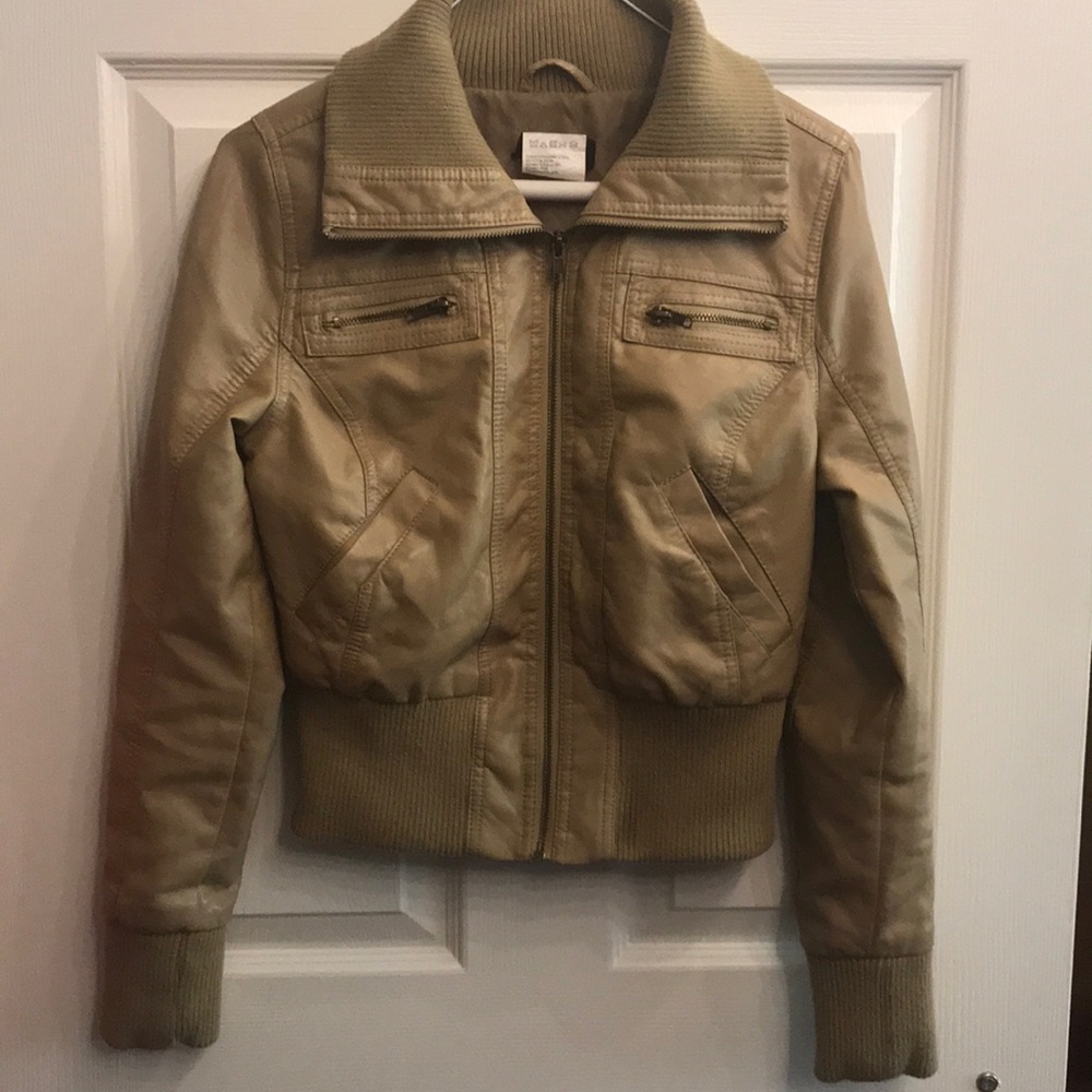 Leather jacket